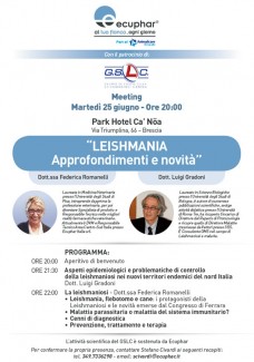Leishmania. Approfondimenti e novità. Brescia Leishmania. Approfondimenti e novità. Brescia